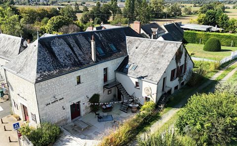 Magnifique restauration pour cette belle propriété proche de Chinon