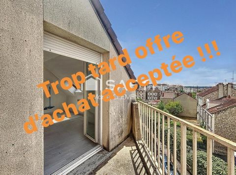 Appartement de 30 m2 avec 2 balcons et place de parking