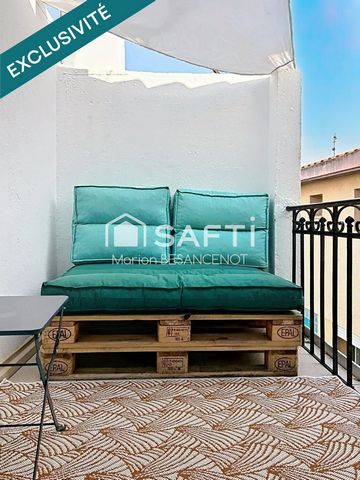 Duplex T3 en dernier étage avec terrasses et cave