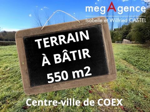 Terrain à bâtir de 550 m2 environ proche centre ville !