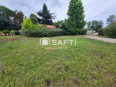 Terrain de 818m² à bâtir