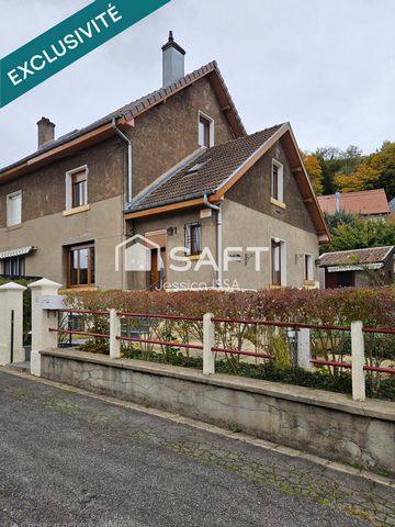 Maison à fort potentiel, proche Luxembourg, au calme