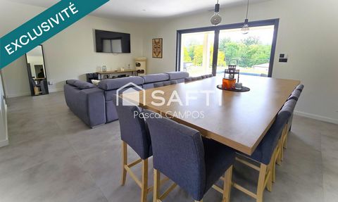 Maison t5 de 166 m² avec piscine et grand garage