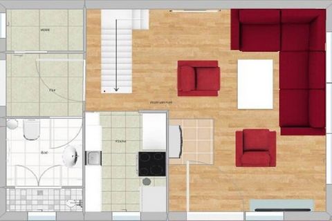 Das Ferienhaus liegt in wunderschöner ruhiger Lage in Klein Müritz. Das Wohnzimmer im Erdgeschoss ist mit einer Heizung, einem Ofen, einem Fernsehgerät und einem Radio ausgestattet. Die beiden Schlafzimmer befinden sich in der oberen Etage, ebenfalls...