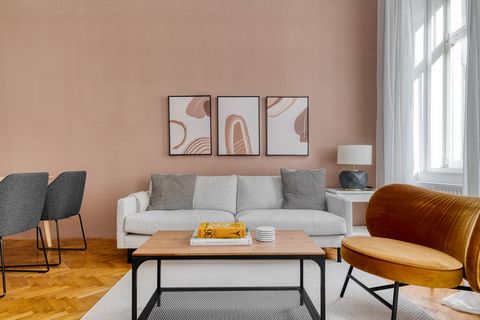 For stays longer than 1 month, we offer custom pricing. Please reach out for an exact quote! Discover the best of Vienna, with this modern apartment in a great location. It’ll be easy to simply show up and start living in this fashionably furnished a...