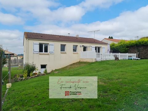 VENDEE 85 590 St Mars la Réorthe - A VENDRE - maison indépendante sur sous-sol de 88 M2 env sur parcelle de 685 M2 env présentée par Franck VOISINE à 172 500 euros (Honoraires agence charge vendeur). Cette maison de 1991 comprend 3 chambres, une cuis...