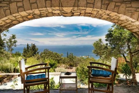 Charming 3 bedroom Villa for sale, finished in traditional stone and boasting spectacular views of the Ionian Sea. The 112 sqm property is located in Northern Zakynthos close to the port of Agios Nikolaos; an area renowned for its natural beauty. The...