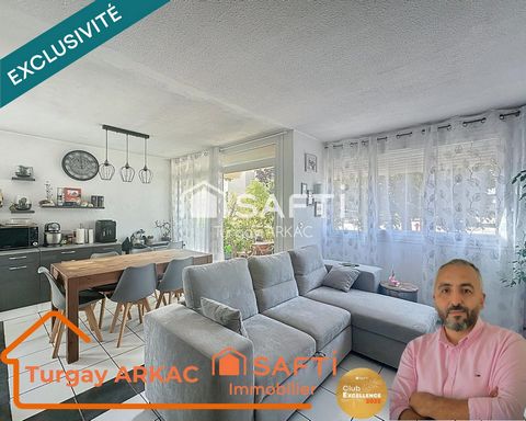 T3 lumineux de 68 m² avec balcon sud-est – Bourgoin-Jallieu centre – Garage en option