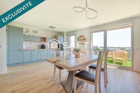 Appartement de 88 m² rénové en dernier étage