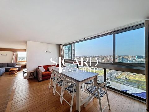 Vue Seine et Paris, 4P en étage élevé-Beaugrenelle