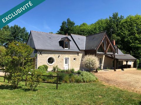 Jolie fermette restaurée dans un cadre magnifique