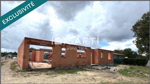 Maison à terminer avec permis de construire valide et plans