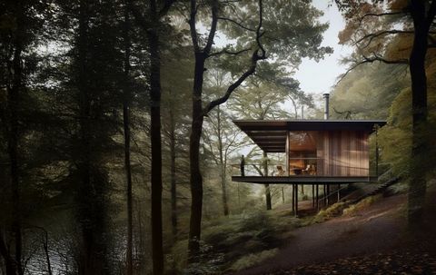 Magnifique terrain de près de 5 hectares avec bois, prairies et deux étangs, constructible en bord d'eau