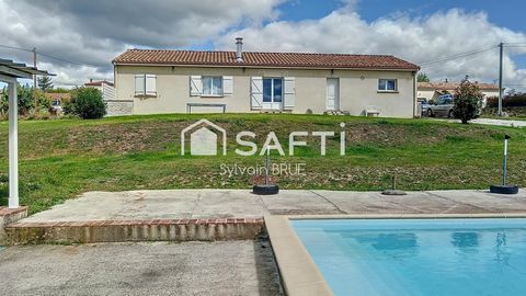 Maison T5 récente avec piscine et grand terrain – Quercy Blanc