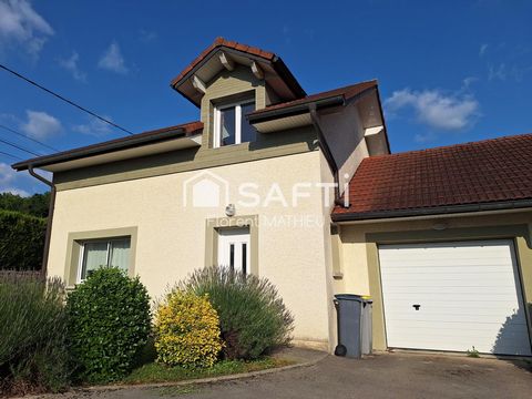 Maison à Boussières de 95m² avec jardin, 3 chambres en excellent état.