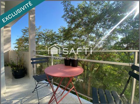 CAUDERAN QUARTIER DES ORANGERS / GRAND T4 88m2 / LUMINEUX ET TRAVERSANT / BALCON / RESIDENCE VERDOYANTE ET SECURISEE / CALME
