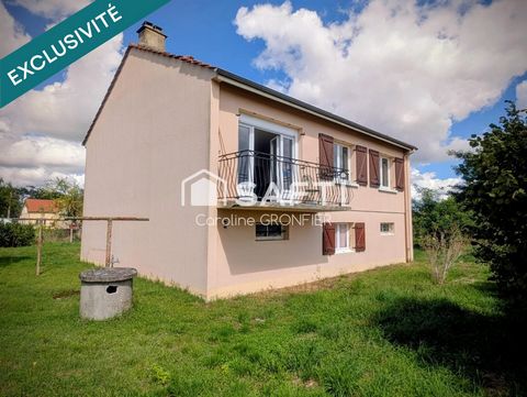 Maison sur sous-sol avec grand terrain - Proche Digoin