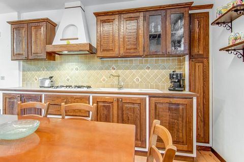 This lovely holiday home in Cagli consists of 2 apartments on the first floor with a balcony. It is an ideal option for a family holiday, as the swimming pool here will keep you cool and happy. The beautiful seaside beaches at Fano are approximately ...