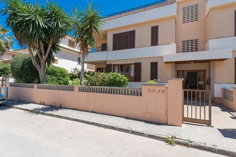 Fantastic apartment in Can Picafort, located on a ground floor and with capacity for 4 people. It is just 150 metres away from the sea. What about spending some vacation days by the sea? This is the perfect place for that. This great apartment is ide...