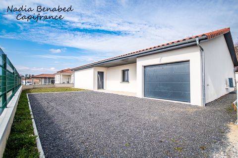 Maison P5 plain pied de 134 m² sur Terrain de 600,00 m² à Vonnas