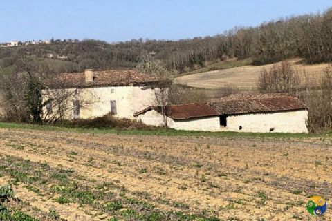 An interesting project to get your teeth into! This stone house with outbuildings is set on 1.55 hectares of flat land just outside Bourg de Visa. In need of total renovation, the property hasn't been lived in for many years. There is no electricity ...