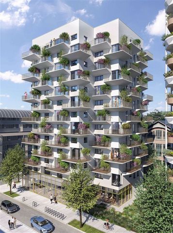 Apartment for sale in Paris 13e arrondissement Imagined as a vertical greenhouse, this green residence offers a new way of creating links through plants, between intimacy and neighbourhood. Thought to, the flats, ranging from studios to 4 bedroom fam...