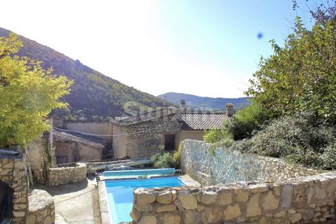 Ref 67391FC: In the beautiful old fortified village of Lachamp, come and discover this atypical renovated house. on several levels, it consists of a living room opening onto a contemporary kitchen. Adjoining 2 large bedrooms, one with its own shower ...