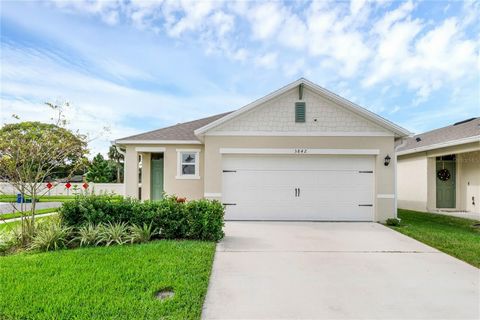 WELCOME TO SANFORD just minutes north of Orlando! This property was built by builder DR Horton in the community Riverbed at Cameron Heights & is situation on a spacious corner lot! This 3 bedroom 2 bathroom home features a spacious open concept with ...