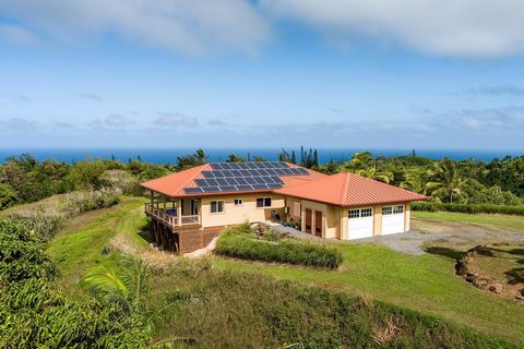 Looking for a little elbow room and an epic agricultural property on Maui? Come discover what the 13.262 acres on 33 Hoolawa Road has to offer. Home base is an adorable off-grid 3 bedroom 2 bath home built with precision and care by Ben Fischer. The ...