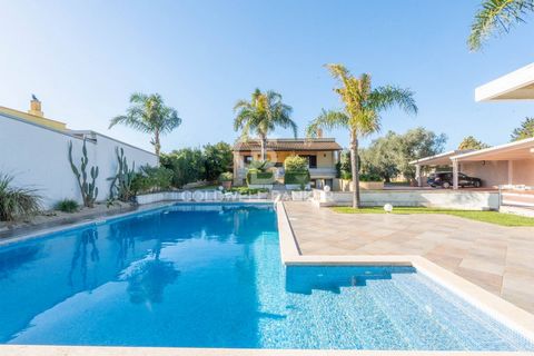 ARADEO - RESIDENTIAL AREA In a residential area a few kilometers from Galatina, we offer for sale this elegant and elegant villa immersed in a lush 2,800 m2 garden with swimming pool. After crossing the gate, both vehicular and pedestrian, we are wel...