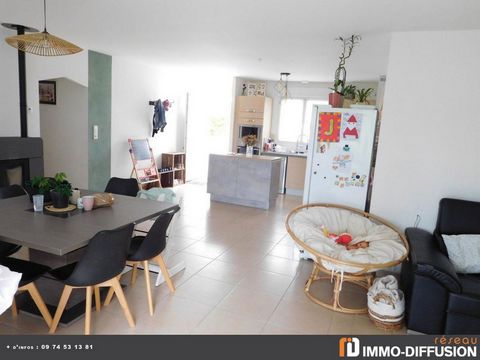 Mandate N°FRP165160 : House approximately 96 m2 including 5 room(s) - 3 bed-rooms. - Equipement annex : Garden, Terrace, Garage, double vitrage, - chauffage : aucun - Class Energy C : 171 kWh.m2.year - More information is avaible upon request...