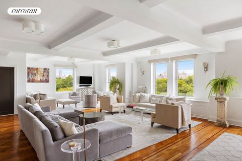 This exceptional 7-bedroom, 6.5-bathroom duplex condominium, designed by the renowned Emory Roth, spans over 5,100 square feet of impeccably combined living space. Situated on the highly desirable southwest corner of Fifth Avenue, the residence boast...