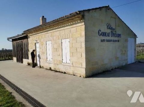 Immobilier.notaires® and the notary office ETUDES ALIENOR, SARL offer you: Agricultural estate (lands and buildings) for sale at auction-------------------Property address: CAP DE MOURLIN - LA ROSE - GRAND-FAURIE 33330 ST EMILION-------------------AU...