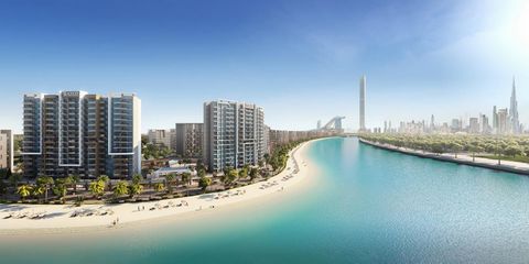   Riviera Beachfront is een onlangs gelanceerde gemeenschap aan het water, bestaande uit drie moderne torens aan het strand met een adembenemend uitzicht op de lagune en de iconische skyline van de stad en Burj Khalifa. Riviera combineert het beste v...