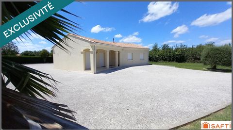Maison récente de plain-pied 110m2 + un studio indépendant de 20m²