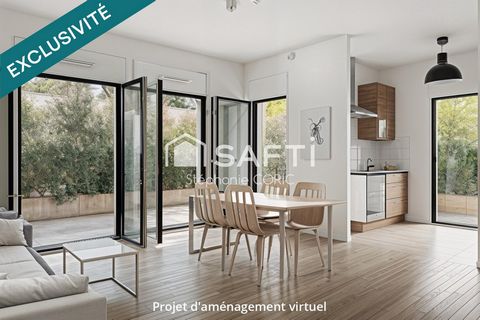 REZ DE JARDIN AVEC TERRASSE PRIVATIVE - CALME