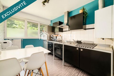Magnifique T2 renové avec place de parking- frontière Nancy