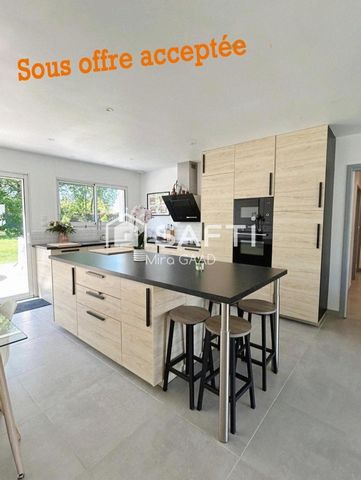 Maison T4 de 2021 avec grand jardin au calme NEGOCIABLE