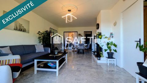 EN EXCLUSIVITE, en dernier étage avec ascenseur, superbe appartement lumineux de 89m² de type 4 exposé Sud sans vis a vis a proximité du centre ville.Vue dégagée