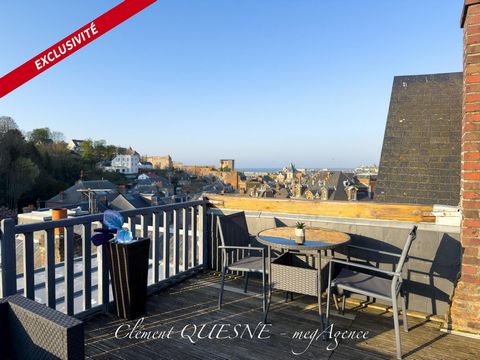 TERRASSE EXTERIEURE PRIVATIVE / VUE VILLE ET MER