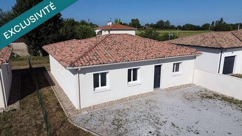 Maison de plain-pied, construite en 2022.