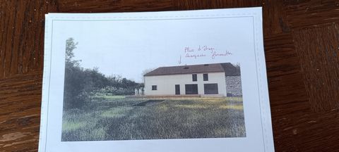 Maison à terminer  gros uvre fait  dans un secteur très recherché entre Brantôme et Bourdeilles