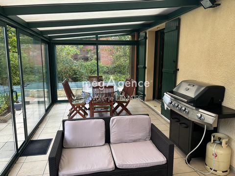 pavillon 71m² et véranda 19m² sur terrain 1196m²