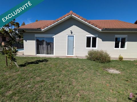 Maison de plain pied avec piscine chauffée