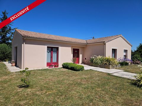 MAISON DE PLAIN PIED EN EXCELLENT ETAT CONSTRUITE EN 2006