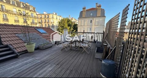 Duplex d’exception avec terrasse sur le Plateau de Saint-Maurice, entre verdure et Paris
