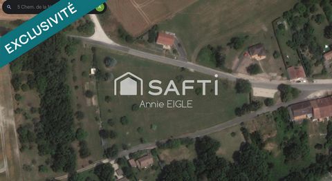 beaux terrains en sortie de village
