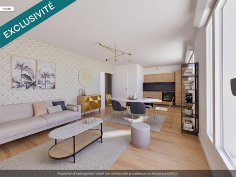 T3 de 70 M2 avec 2 terrasses et 2 places de parking couvert