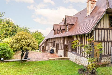 Manoir alliant le caractère de l'ancien et le confort contemporain