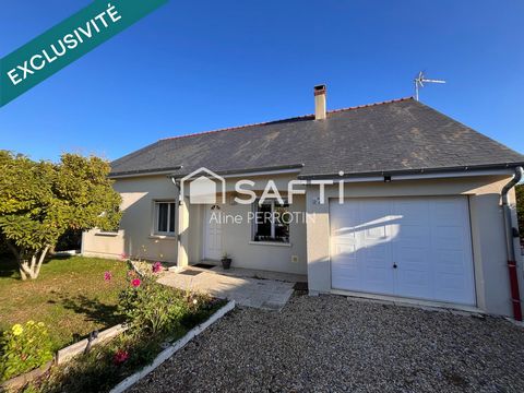 Maison au calme avec jardin, garage et 3 chambres